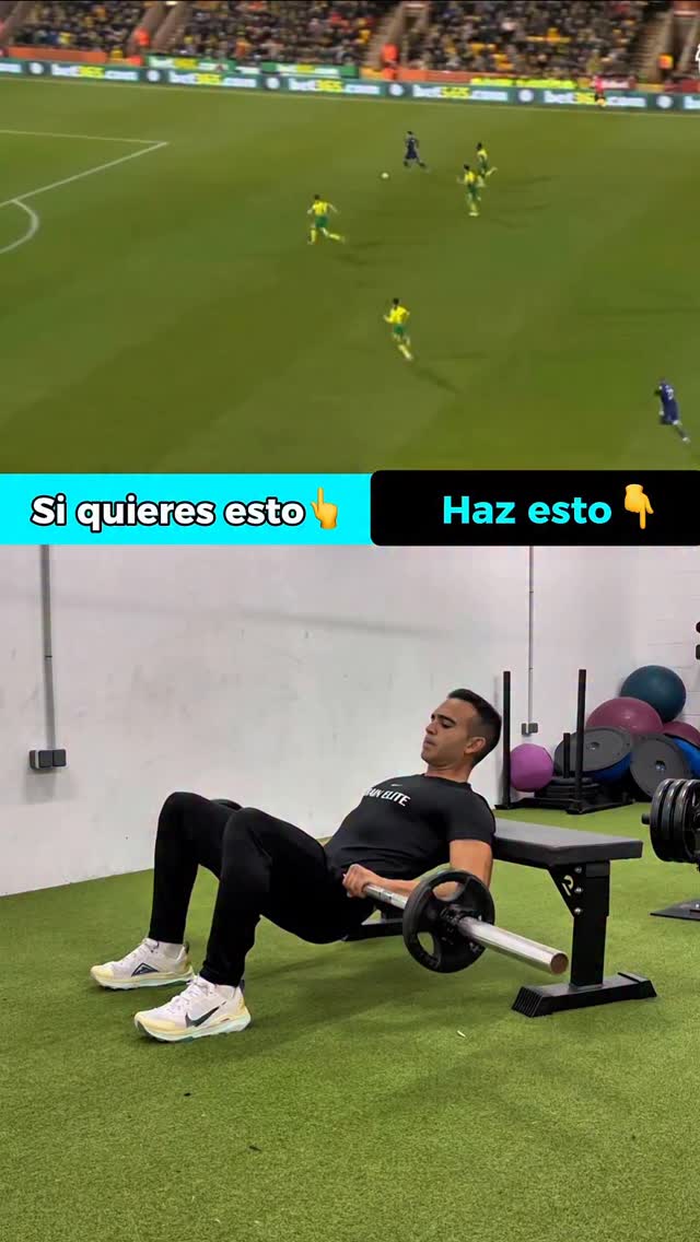 Arriba la acción. Abajo el trabajo invisible
⚡ Si quieres llegar antes al balón…
tienes que entrenar para esprintar mejor.
✔ Fuerza explosiva
✔ Técnica de carrera
✔ Aceleraciones
✔ Transferencia al gesto real
Guárdalo 📌 y compártelo con ese defensa que siempre llega tarde. 👀
#TrainElite #metodo90+ #Rendimiento #Defensa