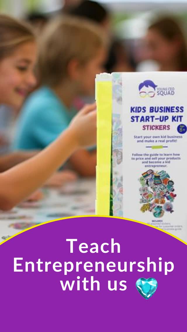 #teachentrepreneurship #kidbusiness #handsonlearning #kidboss #kidpreneur #entrepreneurshipeducation #teacherlife