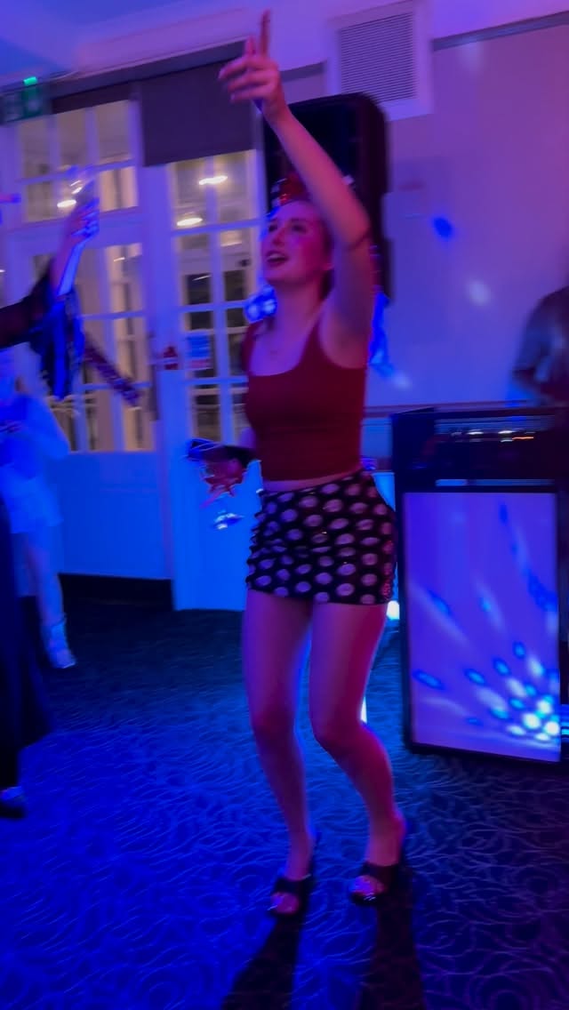 Celebrating in true Maddie style! Happy 21st our girl