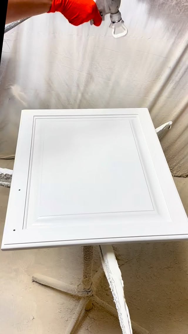 Alabaster SW#southflorida #cabinetpainting #kitchenmakeover #pembrokepinesfl