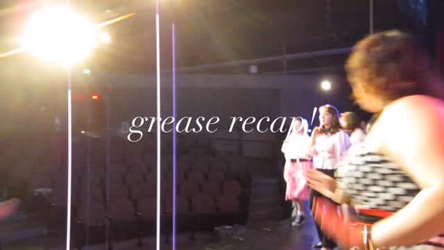 grease video recap!
ps. everybody say thank u zaya once again!!