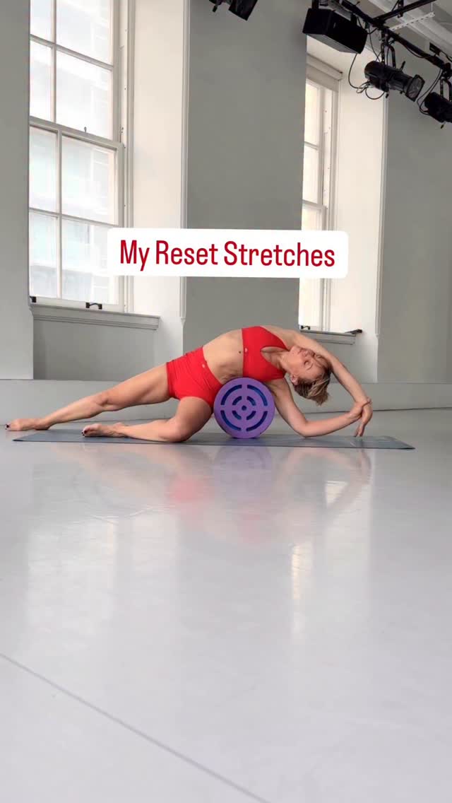 I’ve learned that my practice evolves day to day.
Some days are strength-focused.
Some are skill-based.
And some are about restoring space.
When I notice tension building or my range feeling restricted, I shift into a reset session with the yoga wheel.
I start with side body stretches, arms straight, to open through the lats and ribcage. Then I bend one elbow to subtly change the line of stretch and bring more into the shoulders and triceps — areas that tighten with consistent upper body work.
From there, I move lower into the outer hip, around the TFL, which can quietly limit movement when it’s holding tension.
I finish by moving from kneeling into puppy pose over the wheel, opening the chest and shoulders while creating extension through the upper back. It’s simple work, but the shift is noticeable.
Strength expands capacity.
Skill refines it.
Reset work protects it.
That balance is what allows progress to last
Day 5 #alovefortheearth2 ❤️
#yogawheel #yogawheelstretches #flexibilitytraining theartoflexibility