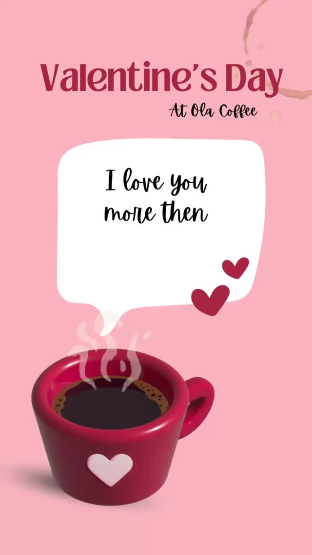 VALENTINE’S DAY SURPRISE 💕❤️💙💖
Come in this Saturday for a little surprise and delight if you come in with a plus 1! Friend, co worker, parent, child, date etc come celebrate love here at Ola!
#coffee #yum #local #twyford #valentinesday