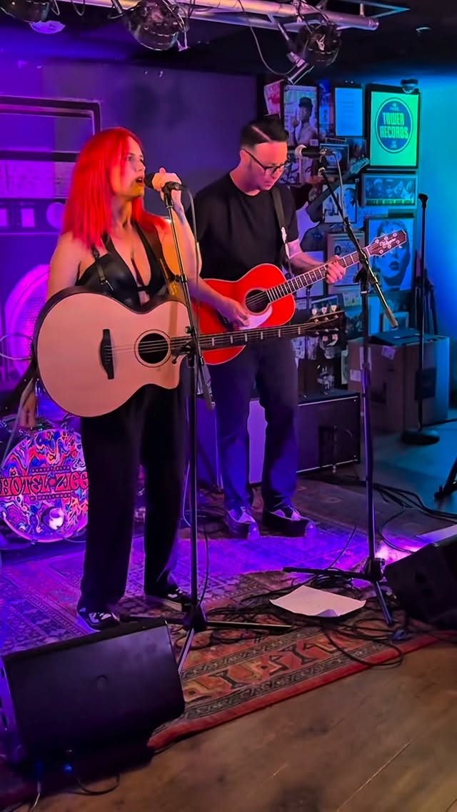 ✨To celebrate 10K on TikTok we are dropping the acoustic version of our track Gun & a Crucifix🤩 || If you’ve seen an acoustic show of ours, you’ll have heard a version of this. SO EXCITED to finally have you hear this. @alexnicolewindsor @patrickwindsormusic are the dream team 🔥🖤 || Pre save in Bio