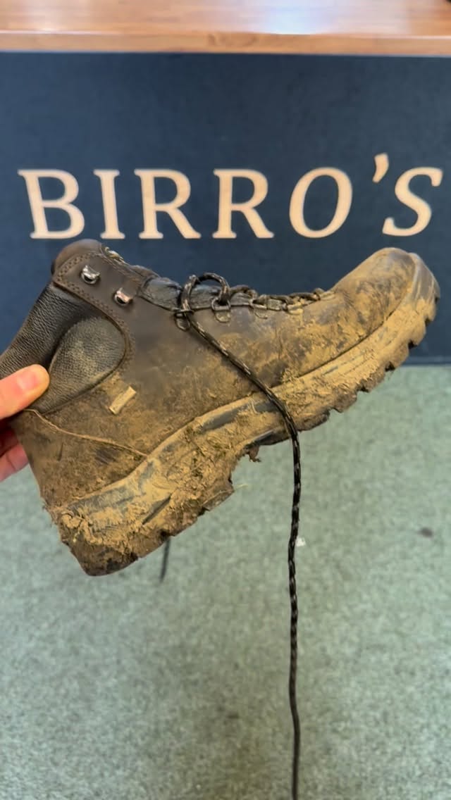 #grisport boots in for a deep clean and waterproof
#shoerepairshop #shoerepair #colne #lancashire