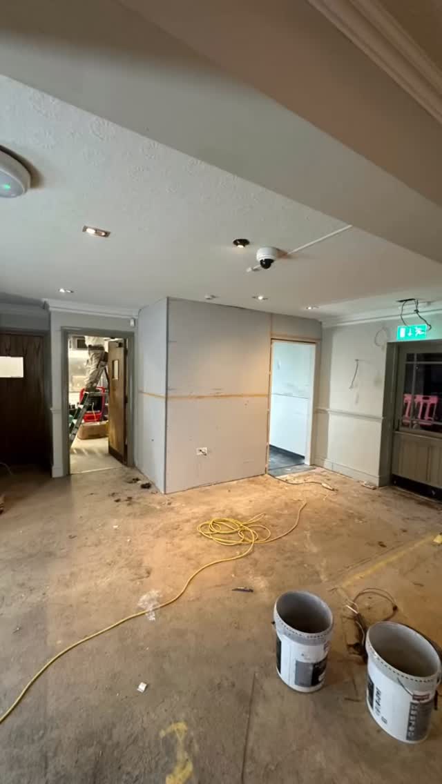 Another commercial project wrapped up ✔️
Internal plastering works carried out at Toby Carvery, Loughborough for Powick Interior Contracts. Various areas skimmed across the venue, delivering a smooth, professional finish on a very tight schedule ready for handover.
