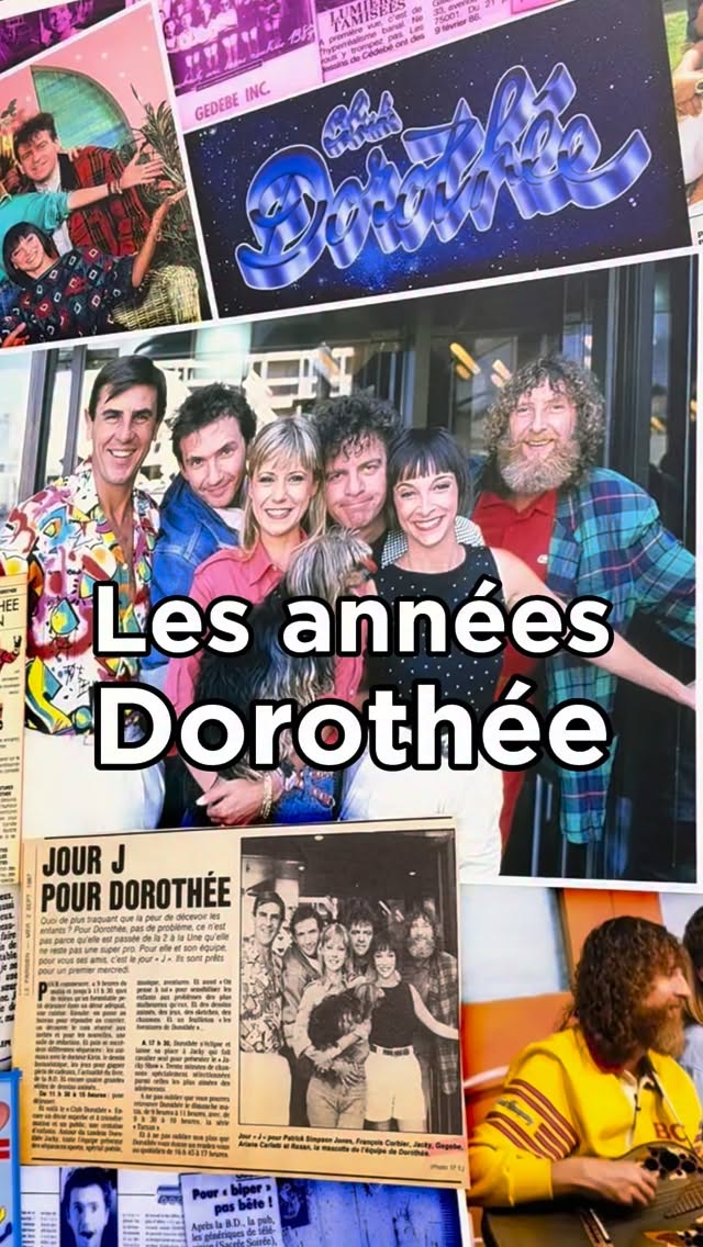 « Mes années Dorothée », c’est une exposition qui retrace la carrière de l’illustrateur Lionel Gédébé à travers la fantastique histoire de Dorothée. C’est lui qui a créé une grande partie des images qu’on lui associait : pochettes de disques, affiches, décors d’émissions, clips, magazines, produits dérivés et même des décors de ses spectacles. A l’époque, bien avant Photoshop, tout était fait à la main : dessin, peinture, découpage, collage... Résultat : un style reconnaissable entre mille. L’expo retrace aussi le parcours impressionnant de Dorothée. Arrivée à la télé dans les années 70, elle devient vite un visage incontournable des programmes jeunesse. Avec Récré A2, et surtout le mythique Club Dorothée sur TF1. Elle explose tous les records : Plus de 1000 heures d’antenne par an, 20 millions de disques vendus, un record historique avec 59 Bercy à son actif et même des tournées en Chine… Cette expo, c’est à la fois un voyage dans les souvenirs d’enfance et la découverte d’un dessinateur aux multiples talents. On comprend mieux comment Gédébé a donné vie à tout un imaginaire… crayon en main.
———————
📍Mairie du 17e arrondissement
16-20, rue des Batignolles - Paris 17
Ouvert du lundi au vendredi de 8h30 à 17h et samedi de 9h à 12h30.
🎟️ Exposition gratuite jusqu’au 5 mars 2026
Ⓜ️ Métro Ligne 2 : station Rome
#dorothee #clubdorothée #recrea2 #enfance #abproductions