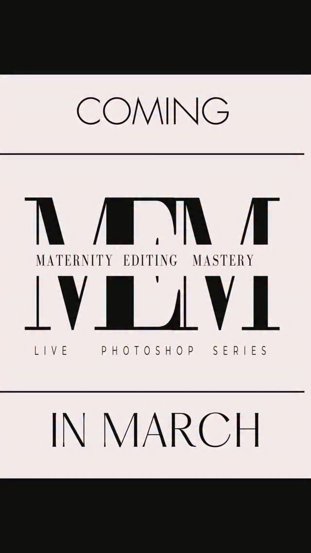 ✨ Exciting news for all photographers following me! ✨
I’m launching a new live workshop series in March.
Maternity Editing Mastery — Live Photoshop Series
🖥️ Live 1 - March 6, 2026
Photoshop Essentials for Maternity Photography
→ deep understanding of Photoshop
→ professional workflow & layer structure
→ Curves & Levels for precise tonal control
→ natural skin retouching with Frequency Separation
→ Dodge & Burn for sculpting light and shape
→ clean color correction & elegant depth — no presets
🖥️ Live 2 - March 20, 2026
Advanced Maternity Editing & AI Techniques
→ composition for maternity portraits
→ background replacement & extensions
→ working with overlays
→ AI tools for faster, smarter editing
→ high-end results with a natural, refined look
Can’t make it live? No stress — everything will be recorded so you can rewatch the workshops anytime.
Early Bird Presale: 20% OFF
Valid for 48 hours or first 10 registration, which comes first!
Code: EARLYBIRD20
✨ I can’t wait to see you in the live workshops! ✨
Link in bio.
#maternityphotography #photographyeducation #photoshopedit #photoshoptutorial #maternityphotographer