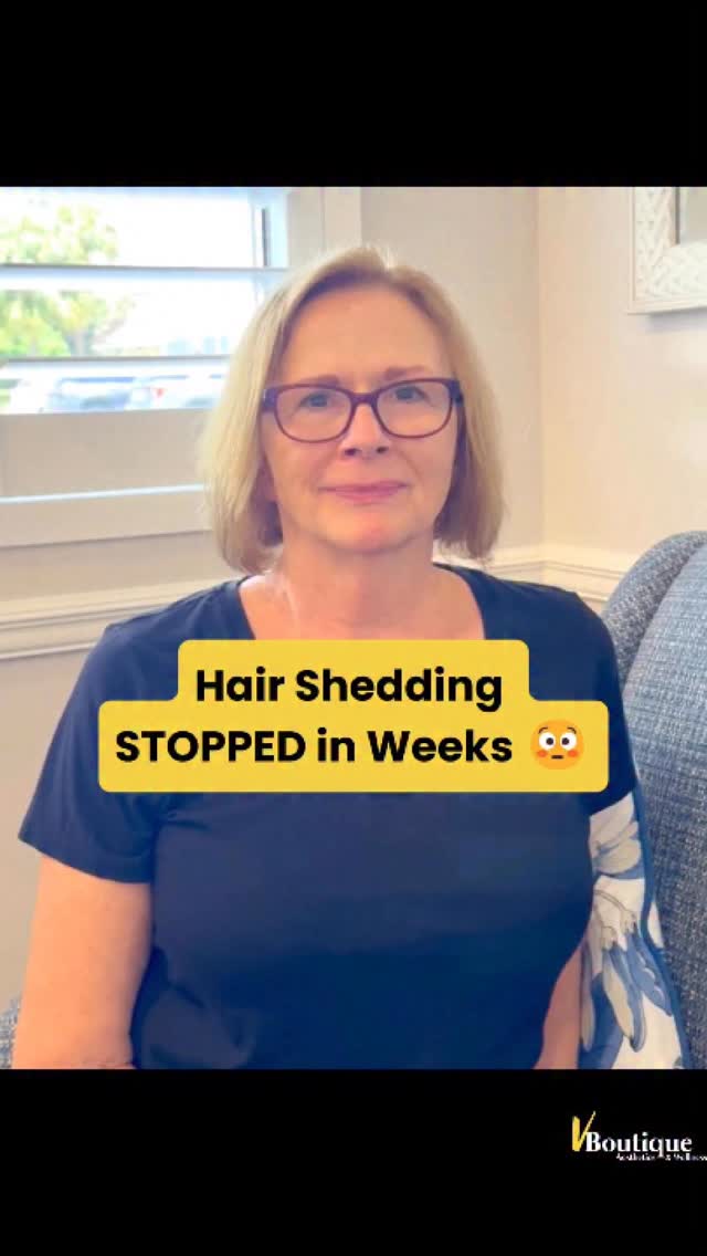 ✨ Watch to the end to see her before & after transformation! ✨
Hair loss can feel devastating — especially during peri-menopause and menopause, when shedding suddenly accelerates and confidence takes a hit 💔
Today, our beautiful patient shares how our Vboutique Hair Restoration Program helped her stop shedding and regrow her hair 💫 We are so grateful she trusted us with her journey.
Here’s the science behind her results 👇
🌟 Step 1: Fotona HairLase (Smooth Mode Laser)
We use advanced Fotona laser technology — to deliver controlled energy deep into the scalp.
This gentle warming effect:
• increases blood flow & oxygen delivery to follicles
• stimulates dormant follicles
• improves scalp collagen & hair quality👩🦳
Clinical studies show improvement in hair quality in up to ~93% of patients with non-ablative Er:YAG laser hair therapy. 📊✨
🌱 Step 2: Plant-Based Exosomes + Ultrasound Infusion
In the SAME session, we perform a “facial for the scalp” 💆♀️
• Deep scalp cleansing
• Pain-free ultrasound delivery of plant-based exosomes
• Infusion of powerful nourishing ingredients
This helps deliver regenerative signals exactly where follicles need them most.
🗓️ Treatment timeline:
Programs typically run 4–10 weeks, fully customized to your needs.
The entire process is completely painless 🙌
🏡 Step 3: At-Home Growth Serums
Daily medical-grade serums support the follicles between visits and make a HUGE difference in long-term results.
This is science-based, personalized hair restoration — designed to give you your confidence back, just like it did for this wonderful patient 💕
💌 DM or call us at (561)357-2020 to learn if this program is right for you.
#HairRestoration #HairLossSolutions #FotonaLaser #ScalpHealth #MenopauseHairLoss