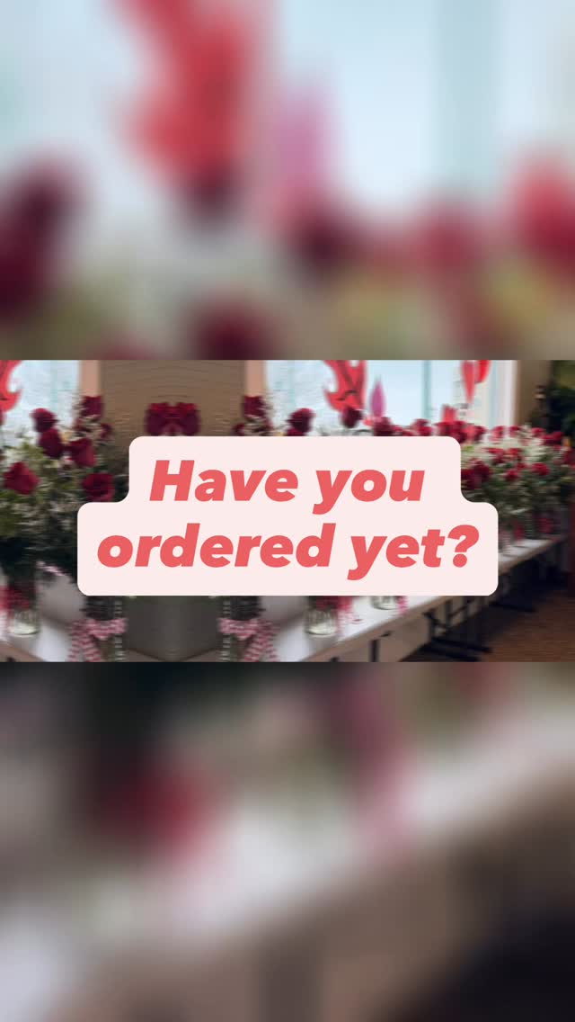 Have you ordered flowers for your special person yet? We have lots of options today. Saturday, maybe not so much… order today.
#dontwaittoorder #waittilthelastminute #buylocal #freshflowers