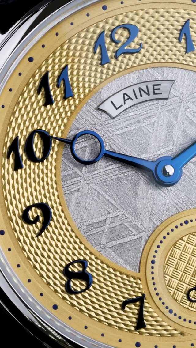 Yellow gold is a rare sight at Laine. In this G3, it frames a meteorite dial, accented by heat-blued hands and a personalized movement. Created for moments meant to be remembered.🙂🎁🌹
#custommade #bespoke #guilloche #torstilaine #watchfam #lainewatches #watch