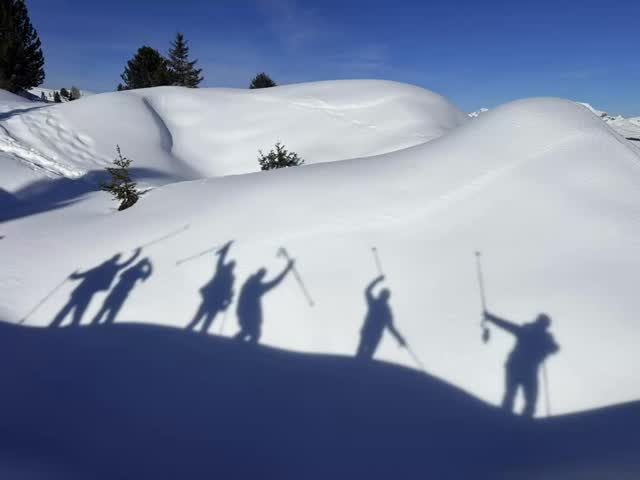 #raquettes #snowshoeing #la_plagne