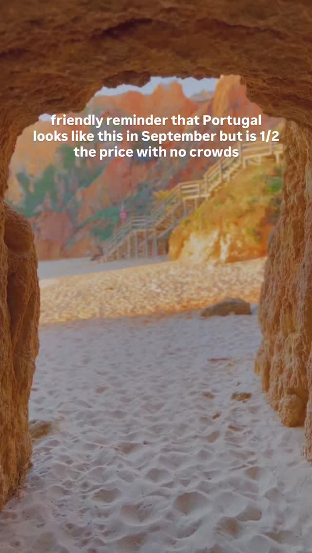 PSA: same luxury, half the price when you visit Portugal in the early fall… here’s how to do it right:
• Book shoulder-season stays – Boutique hotels and ocean-view stays in Lisbon, Cascais, Comporta, Lagos, and the Algarve often drop 20–40% after summer.
• Eat like a local (no stress) – You can still walk into great seafood restaurants and wine bars without booking weeks ahead.
• Pack layers – Sunny, mild days + cooler evenings, especially along the coast.
• Bring a swimsuit – The Atlantic is still chilly (around 60–65°F), but May is great for brave dips, surfing, and beach walks.
• Rent a car for freedom – Especially in the Algarve and Alentejo, where hidden beaches and villages are best reached by car.
• Catch fall festivals – autumn brings charming festivals, food markets, and local celebrations across the country.
• Explore outdoors – Coastal hikes, cliff walks, and vineyard visits are ideal before the summer heat.
• Golden hour hits different – Soft light over Alfama rooftops, Algarve cliffs, and Atlantic sunsets = unreal photos.
• Fewer crowds, better service – Hotels, restaurants, and tour operators have more time for you before peak season.
comment or message me for my exact routes, hotel picks, and a personalized Portugal itinerary 💫🇵🇹
#europetrip #portugaltravel #algarve #lisbon #comporta
Portugal Guide | Portugal Travel Tips | Algarve Itinerary | Lisbon Guide | Best Time to Visit Portugal | Hidden Gems in Europe | Europe Fall Travel