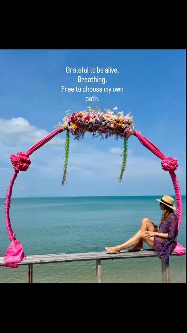 Grateful to be alive
Breathing
Free to choose my path