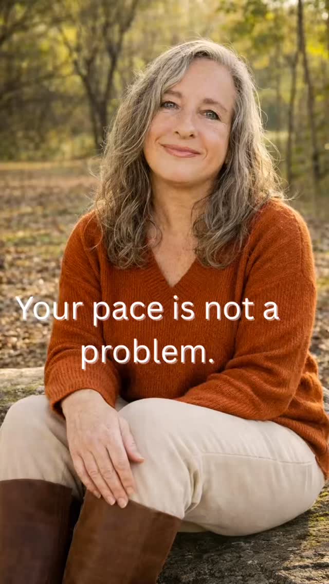 Your nervous system sets your pace — not your mindset. Slower doesn’t mean weaker. It often means safer. #lifestream #slowdown #midlifehealing #womenshealth