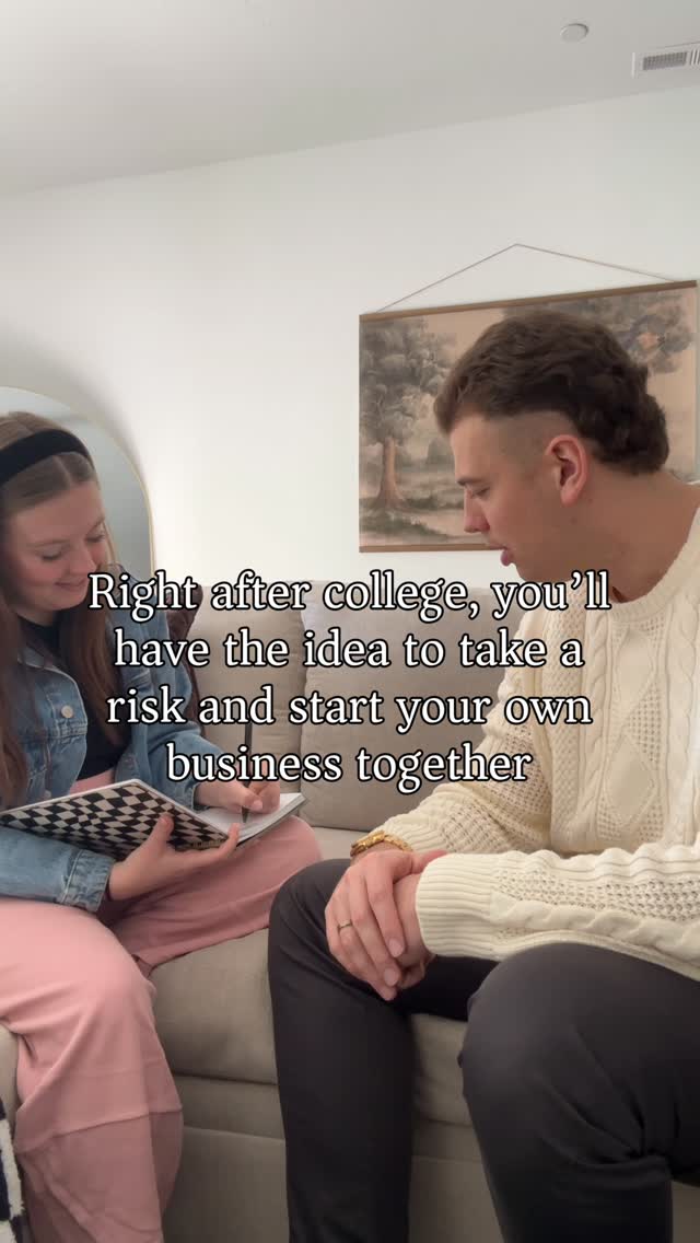 A little late to the trend, but so glad we took the risk 🤍🥹