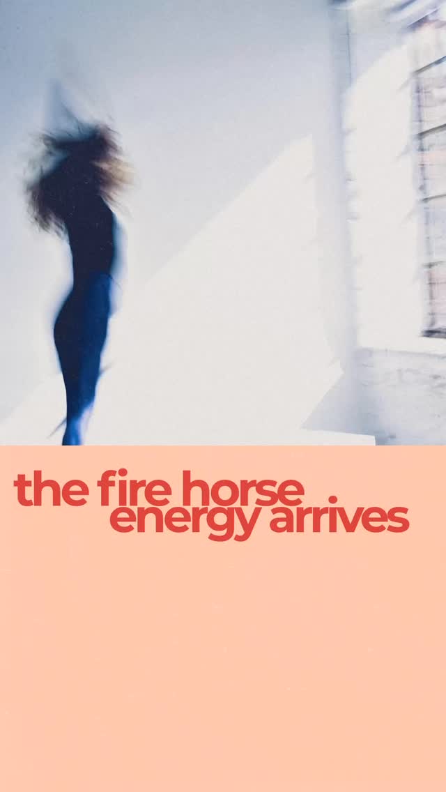 Finally the red horse energy (chinese new year) is here.
We heard it all, now is time to move oooon!
Wishing you all courage, spirit and heart!
Whatever you believe in, if you put enough energy it will land.
Safe travels my dear hearts, let’s make it a good story!
I am ready for my plot twist!
♥️🧡🤸🧡♥️