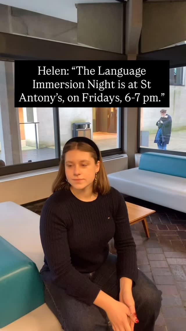 Our Global Languages Officer looks disgruntled that she has to repeat herself — be there this Friday for a night of languages and fun (plus the free charcuterie boards and wine!) 🧚🏻♀️🧚🏻♀️🧚🏻♀️
