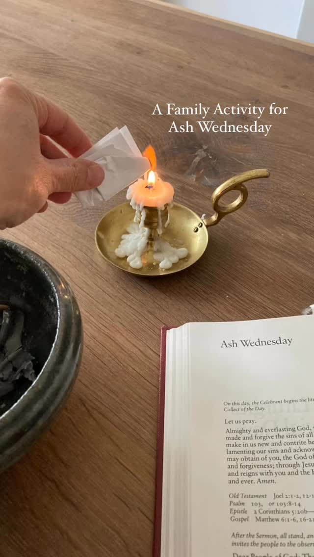 Tomorrow, we celebrate Ash Wednesday. Ash Wednesday is a sacred, holy day for Christians around the world. It marks the beginning of Lent, a beautiful season of preparation for the death and resurrection of our Lord and Savior, Jesus Christ.
Comment “Ash Wednesday” for my post sharing all about this special day + this activity + more ways to celebrate in your home
.
.
.
.
#lent #ashwednesday #lent2026 #lenten #lentenseason