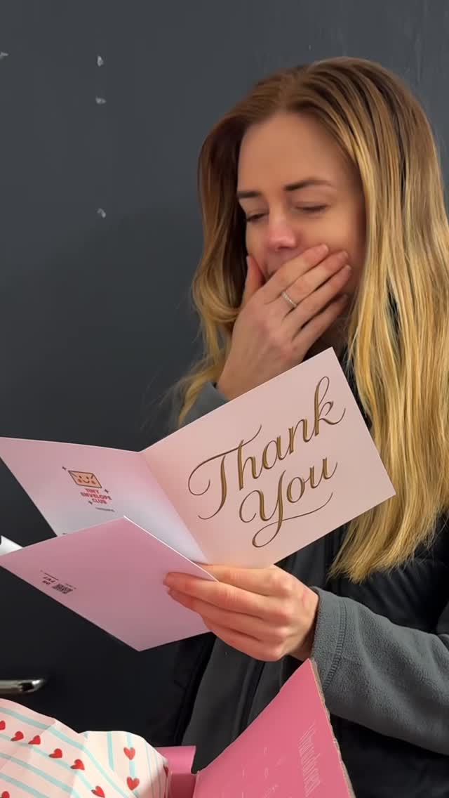 I was NOT expecting this 🥹💝
Running a small business isn’t easy… and then moments like this happen 🫶🏻
I’m truly blessed with the best customers and forever grateful to call this my job. Thank you so much to Simran & Rohan for my beautiful delivery. It blew me away 🩵
#smallbusiness #smallbusinessowner #weddingstationery #destinationwedding #weddinginvitations