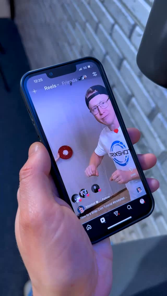 Trying How to a Snap coin Tutorial! @trixshot #trickshot #tutorial #scamornot #verysatisfying