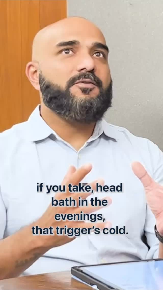 Does taking a head bath in the evening really cause a cold, cough, or fever? In this ENTHealth360 video, Dr. Prashanth R Reddy (ENT Specialist in Bangalore) clears up this common myth and explains what actually triggers cold-like symptoms after a shower.
The key issue is usually not the timing of the head bath, but wet hair and inadequate drying. Sleeping with damp hair, especially under AC, can increase the chances of catching a cold and can also worsen allergy symptoms in sensitive individuals. Dr. Prashanth also shares why taking a morning head shower is often better, and how this simple habit may help reduce allergy flare-ups and even migraine triggers related to cooling exposure.
If you frequently experience sneezing, runny nose, nasal congestion, sinus discomfort, or headaches after washing your hair, this short video will help you understand what’s happening and what you can do differently.
About ENTHealth360:
ENTHealth360 is dedicated to helping you understand ENT conditions with simple, science-backed guidance.
Disclaimer: This video is for educational purposes only and does not replace medical consultation. If your symptoms persist, consult an ENT specialist.
https://youtu.be/DctPfWIqOgM?si=Wu2YYF2JmWUx6wAu
#ENTHealth360 #DrPrashanthRReddy #ENTDoctorBangalore #ENTSpecialistBangalore