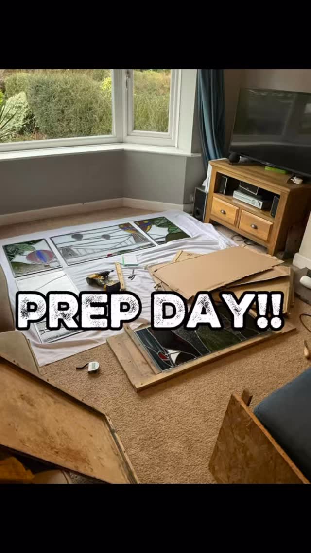 Prepping for this weeks road trip and delivery of the ‘Bristol Bridge & balloons’ ….. it’s a lot more complicated than I had first thought!
Huge thanks to @therebuildsite for supplying all this wood and a kitchen storage unit that will be converted into a glass store! Great prices, hundreds of different tools / fixtures and fitting and best of all, everything is reclaimed and then reused.
@edenvalleyartisticnetwork @contemporaryglasssociety @the_makers_mill @hare_hill_barn @blackwellartsandcrafts @cumbrialifemag
#ReuseReduceRecycle #StainedGlassArt #Bespoke #Commission