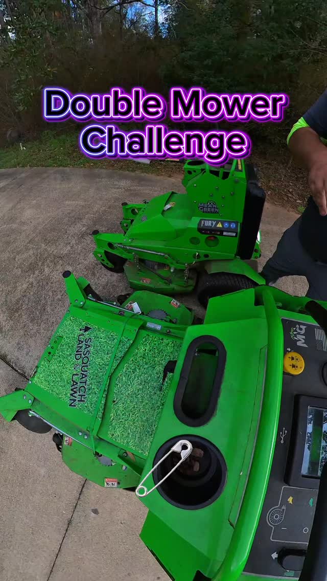 With 58 weekly sites hitting and doing it solo again, ya have to find ways to knock it out!
#doublemowerchallenge#batterymower#AGZA#fieldtested#newcollarblues