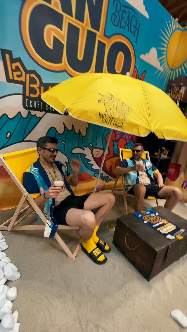 Primo giorno al @beerfoodattraction ci siamo abbronzati #BEVICOMEUNTORO