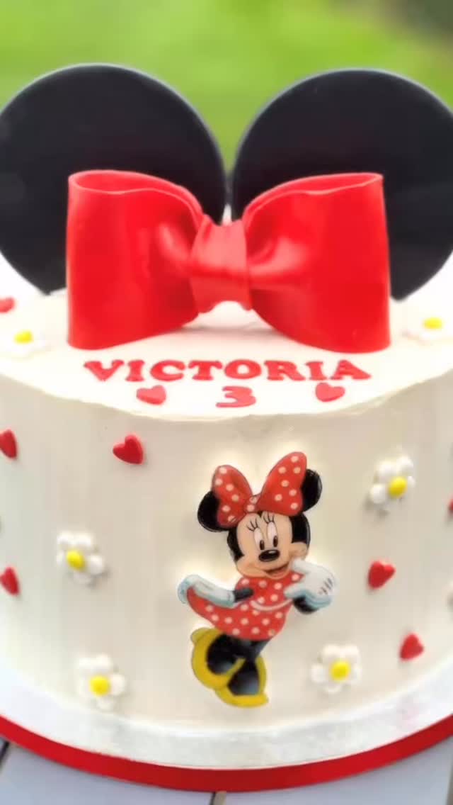#minniemousecake #birthdaycake #sayitwithcake #happybirthday #disney