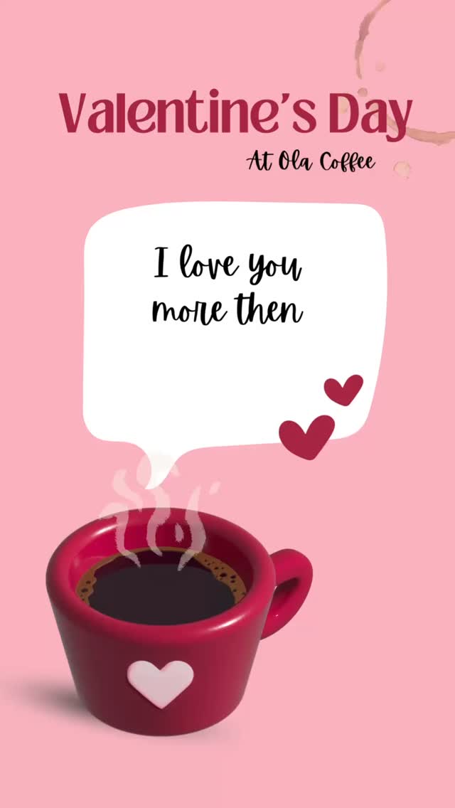 VALENTINE’S DAY SURPRISE 💕❤️💙💖
Come in this Saturday for a little surprise and delight if you come in with a plus 1! Friend, co worker, parent, child, date etc come celebrate love here at Ola!
#coffee #yum #local #twyford #valentinesday