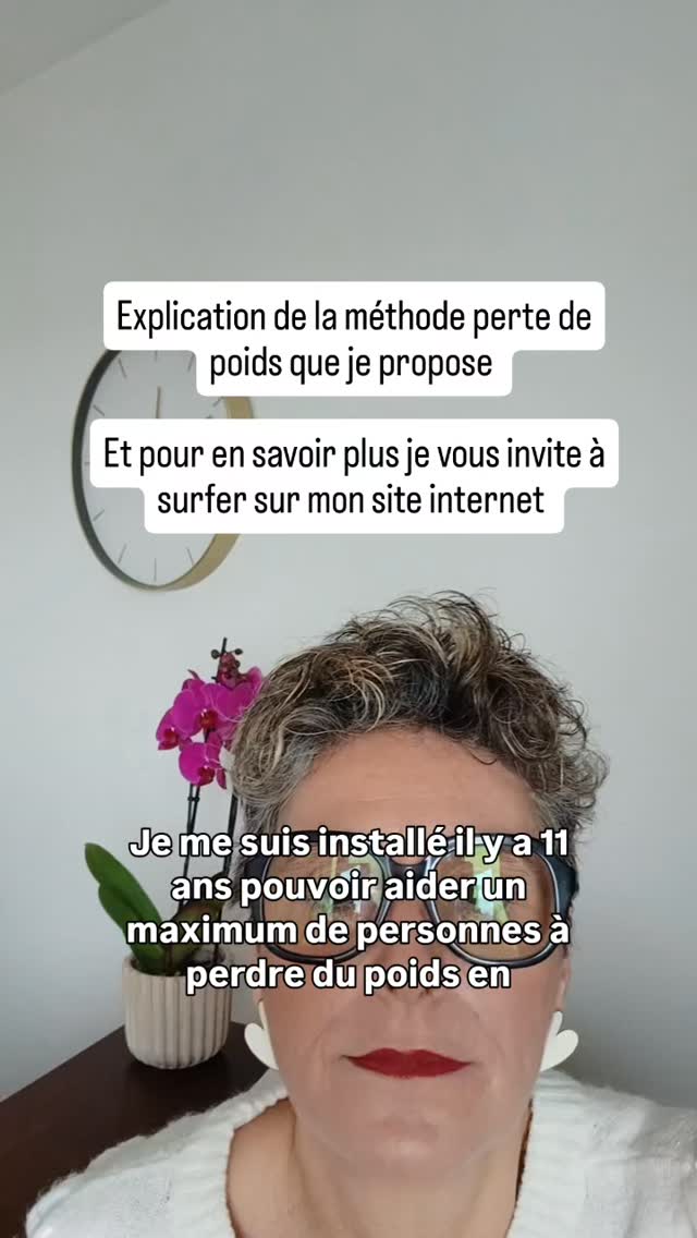 Depuis 11 ans j’accompagne des clients à retrouver leur santé tout en perdant du poids, grâce à la nutrition qui permet le rééquilibrage des neurotransmetteurs en plus de la perte de poids, et à l’hypnose qui permet une libération émotionnelle.
Cette méthode prend la personne dans sa globalité !
#nutritionsanté #neuromediateurs #pertedepoids #liberationemotionnelle #santé