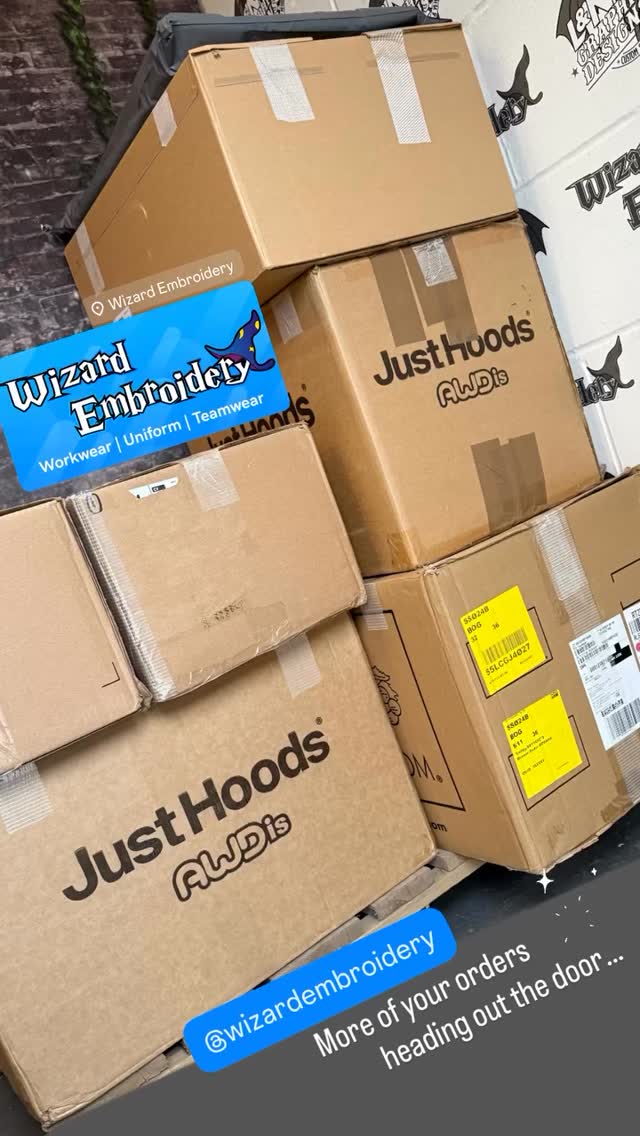 More of your orders heading out the door… 📦✨
Wizard Embroidery
📞 01788 833020
📧 wizardembroidery@hotmail.com
www.wizardembroidery.co.uk
#wizardembroidery #workwear #uniform #teamwear #smallbuisness