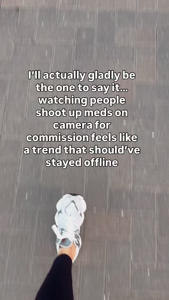 Whatās next? Are we going to monetize birth control and chemotherapy?
Now that I have your attention, let me be clear about my real issueā¦
Itās not anyoneās personal medical choices. Thatās between you and your doctor. Always.
My issue is what weāre normalizing and what weāre quietly teaching the next generation of girls who are watching all of this unfold online.
People are impressionable. Especially young women. Especially when money, aesthetics, and validation get tied to medical decisions.
Some things deserve privacy. Some things deserve nuance. And some things shouldnāt come with commission links.
You can disagree with me⦠thatās okay. But I think itās worth asking where we draw the line between sharing, helping⦠and sellingāš¼š®āšØ