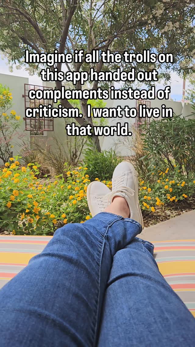 Some days this space feels loud. Opinions flying. Hot takes everywhere, and I'm pretty sure half the ugly comments come from bots and not actual people.
But I still believe most people are good. Most of us just want to be seen, encouraged, and reminded that what we’re creating matters.
Let's choose building others up instead of tearing them down. If you’re here for that kind of energy, stay.
#PositiveVibes #BeKind #bethegood