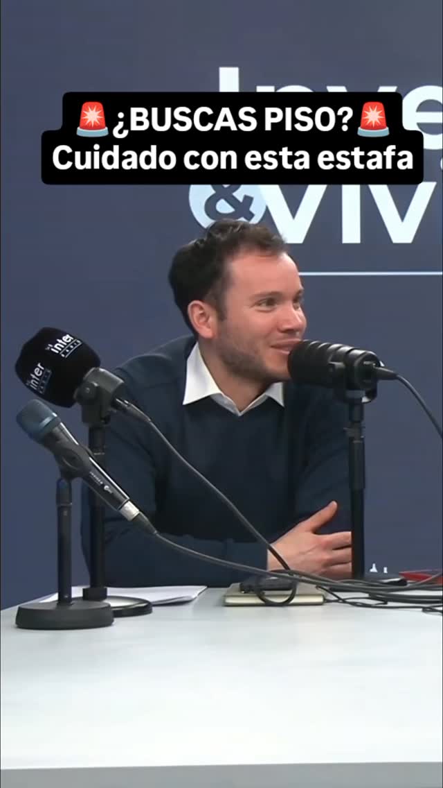 ¡Cuidado con las estafas si buscas piso en Madrid! ⚠️ La desesperación por mudarse a la ciudad está haciendo que mucha gente caiga en trampas de falsos propietarios que se aprovechan de la crisis de vivienda. El "gancho" es sencillo: piden una señal por Bizum para asegurar el piso y, en cuanto reciben el dinero, desaparecen por completo. No permitas que el desespero te haga cometer un error; en Radio Inter te recordamos que si algo parece demasiado bueno para ser verdad, probablemente sea una estafa.
¿Te han pedido alguna vez dinero por adelantado sin ver el piso? Cuéntanos tu experiencia para que otros no caigan. 👇
#inversion #vivienda #madrid #economia #alquiler