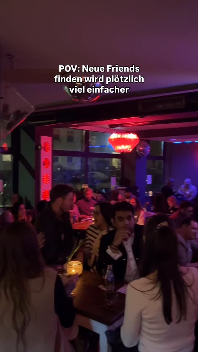 Neue Leute kennenlernen but make it easy & entspannt? Können wir! 🙂↕️
#socialevents #neuefreunde #neueleutekennenlernen #newintown #freundefinden