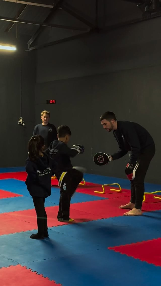 Build confidence, focus, and discipline all while having fun. 🥊
Our kids kickboxing classes help children grow stronger mentally and physically in a safe, positive environment.🥋
👊 Ages 4+
🎉 First class FREE
📍 Prestige Martial Arts, NG7 7AB
👉 Message us to book a free trial
#KidsKickboxing #NottinghamKids #MartialArtsForKids #ConfidentKids #NottinghamParents
