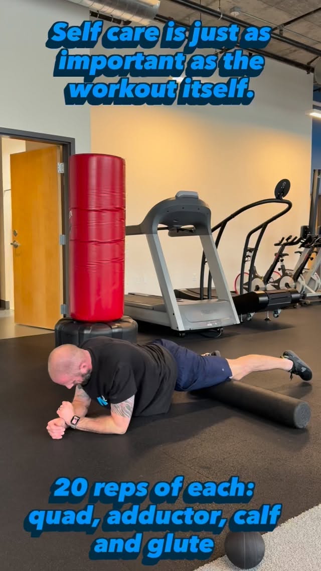 Self care circuit for lower body. #gym #personaltrainer #m2fitnessredmond