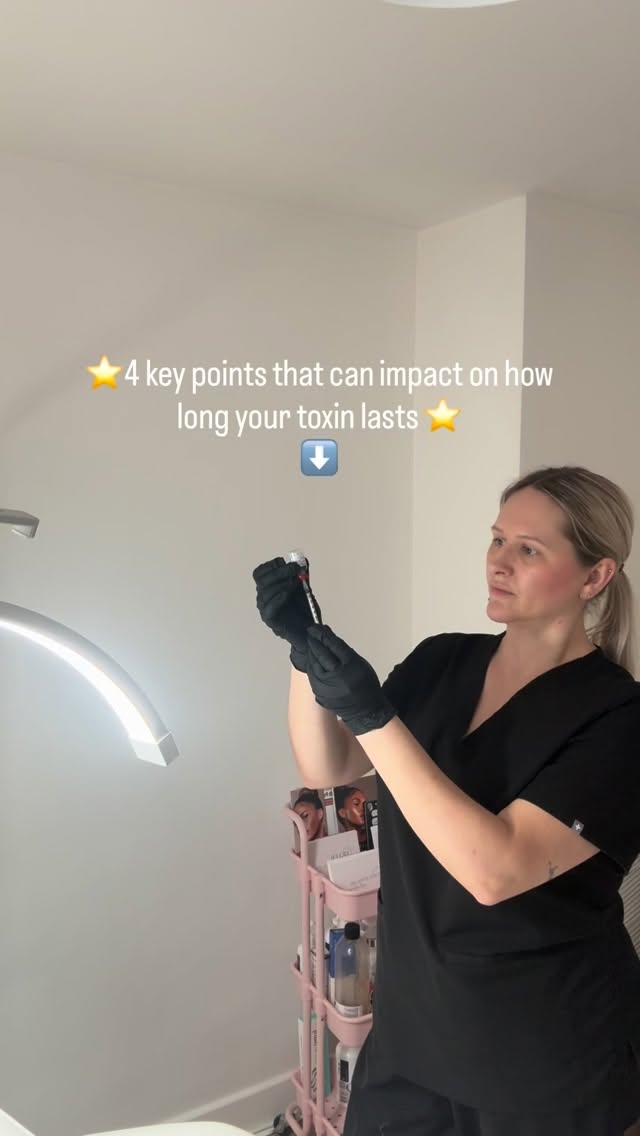 ✨ 4 key ways to help your toxin last longer ✨
1️⃣ Zinc supplementation
Zinc supports the biochemical process that allows botulinum toxin to bind effectively at the neuromuscular junction. When taken around the time of treatment, it may help enhance uptake and support longer-lasting results.
2️⃣ Avoid strenuous exercise for 24 hours
Limiting intense physical activity allows the toxin to settle correctly within the targeted muscles, helping to optimise both results and longevity.
3️⃣ Expert placement & tailored dosage
Precise injection technique and carefully selected dosing, based on your individual anatomy and muscle strength, are essential for refined, natural-looking, and long-lasting outcomes.
4️⃣ Regular treatments, professionally planned
Ongoing treatments can gradually soften muscle activity over time, often leading to improved longevity and more consistent results.
🤍 At Beautiful Aesthetics, every treatment is individually assessed and expertly delivered to ensure optimal outcomes.
#BeautifulAesthetics #MedicalAesthetics #AntiWrinkleTreatment #ExpertInjectables #SkinConfidence