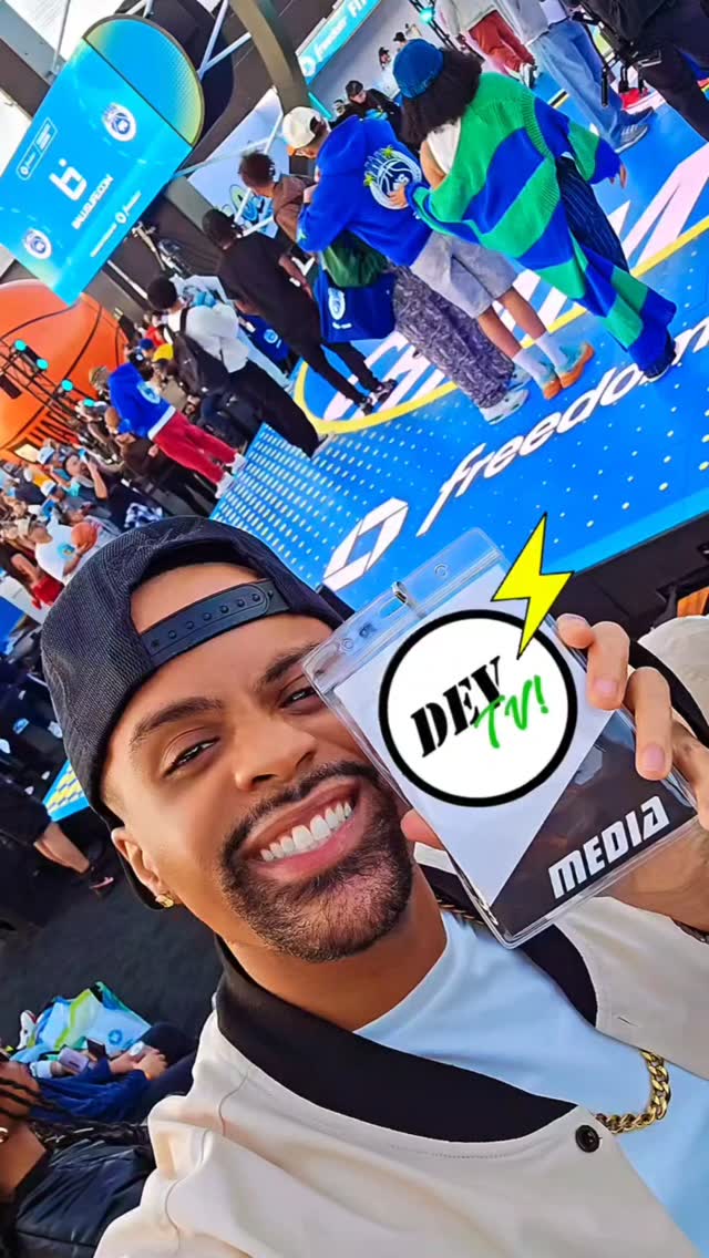 📣 #DevTVExclusive! 🔥 All-Star Weekend was a movie! 🏀 Thank you @complex & #ChaseFreedom for an amazing time! ✨️ Keep it locked! 🥂 #DevTV! 🖥 #YeahManISeeEverything! 👀