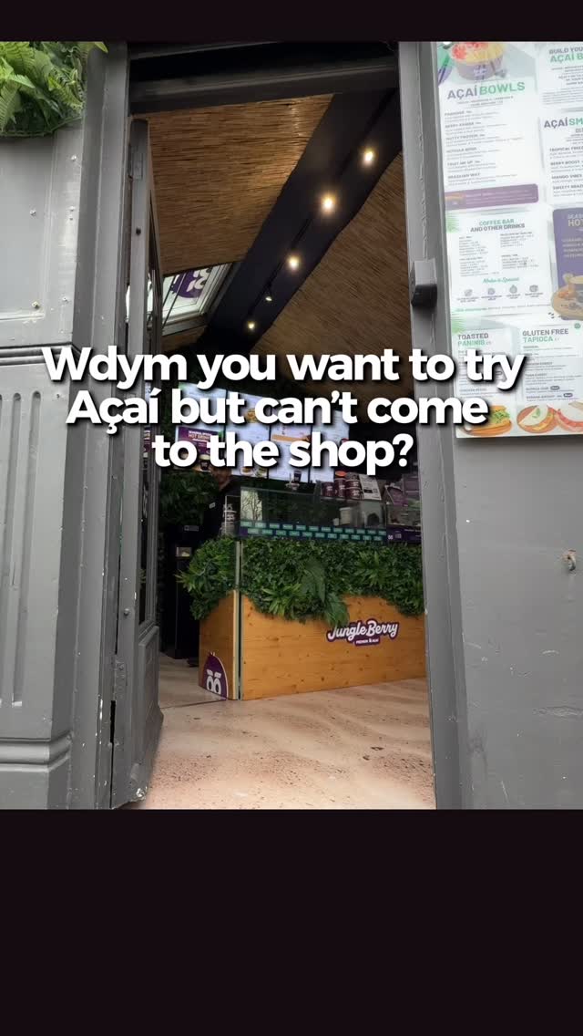 Send this to your friend who keeps saying “one day” 🤝💜
Today is that day.
#JungleBerry #AcaiBowl #UKFood #FoodTok #LondonEats