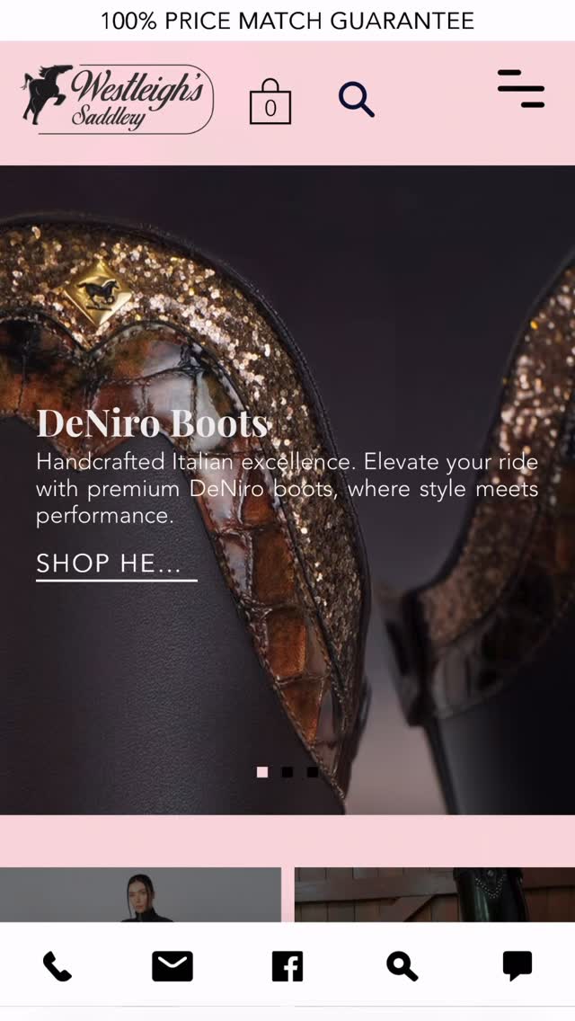 Our END OF SEASON SALE is now LIVE on our website!! 🤍✨
Don’t miss out on your favourites at reduced prices – once they’re gone, they’re gone!
Shop now 🛍️
https://www.westleighssaddlery.co.uk