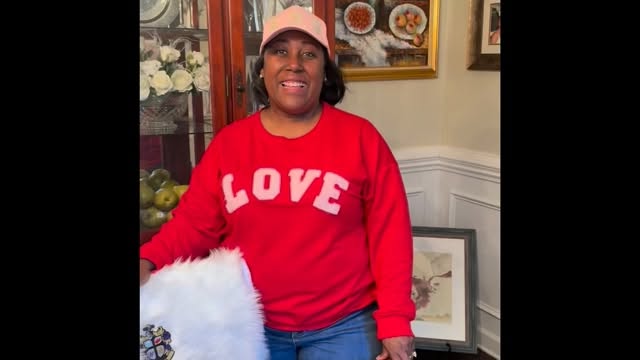 Celebratory dinner at home