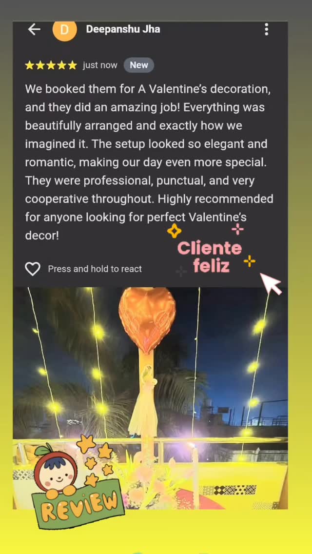 #mineeevents #happyreview #reviewtime #happyclient #decoration