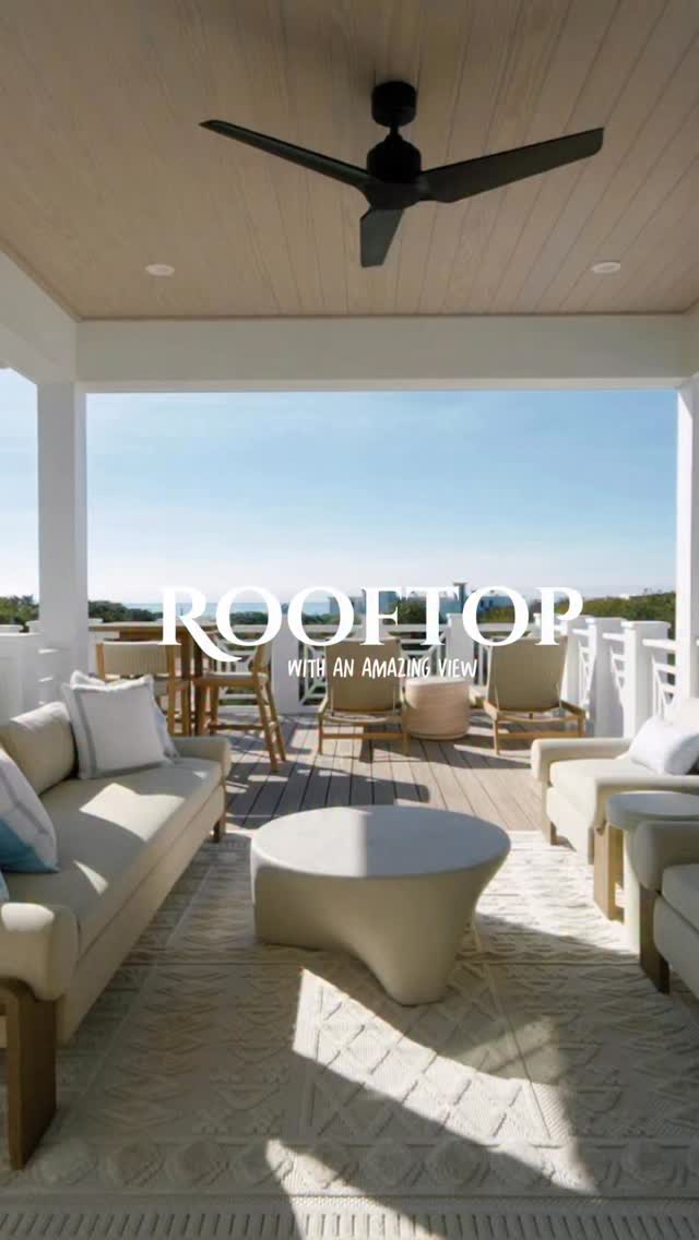 Designing a rooftop with an amazing view isn’t about competing with the skyline—it’s about framing it.
When the view is this good, every detail matters. The layout, the textures, the lighting, the way the seating pulls your eye toward the horizon. A well-designed rooftop doesn’t just have a view—it elevates it.
This is where thoughtful design meets open sky.
🏠2900 S County Highway 395, Santa Rosa Beach, FL 32459
📍$5,150,000
#interiordesign #forsale #30a #luxuryhomes