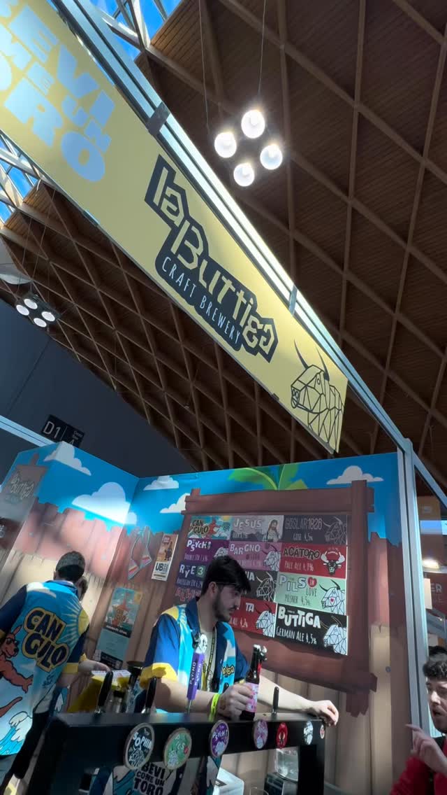 Ultimo giorno, anche quest’anno ce l’abbiamo quasi fatta @beerfoodattraction #BEVICOMEUNTORO