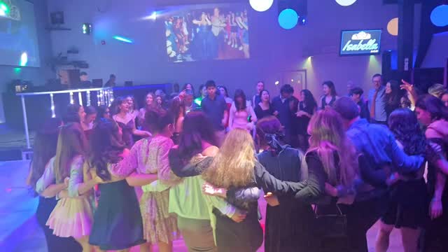 Amazing family & friends celebrating Izzy's Quince!