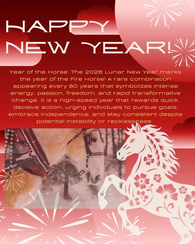 ✨🐴Inspired by new beginnings and meaningful celebrations as we welcome the Lunar New Year.
Anything is possible this year—let’s do it! 🧧✨
#yearofthehorse #2026chinesenewyear #letsdoit #eventplanner #anythingispossible