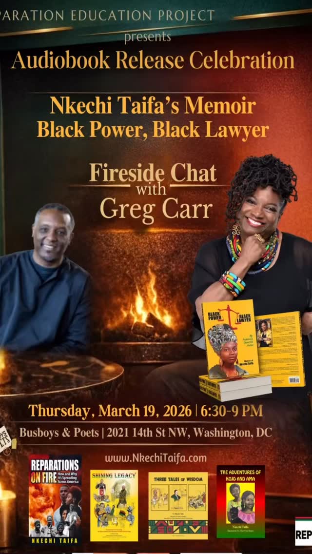 Long-Awaited AudioBook to Black Power, Black Lawyer Release Celebration!